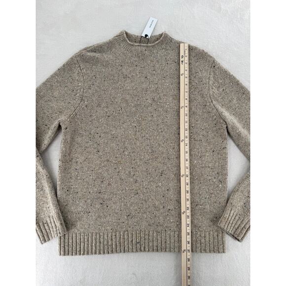 Taylor Stitch Seafarer Donegal Sweater Oat Beige Speckled Wool Alpaca 44 XL NWT - Picture 9 of 9